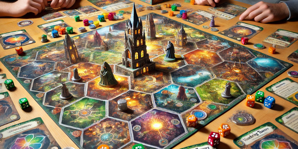 Wandering Towers board game